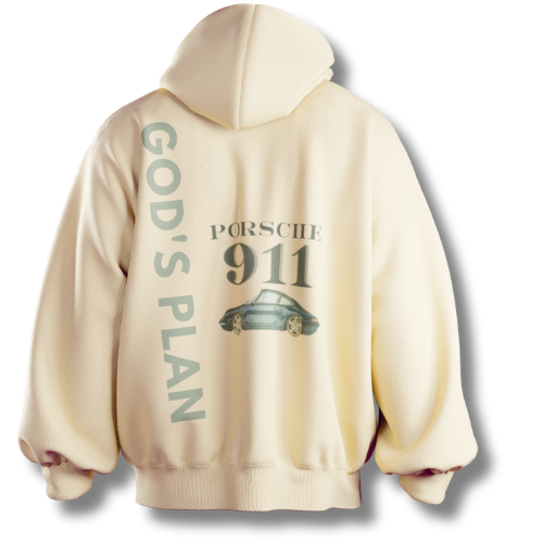 God's Plan ft.Porsche911(Full Sleeve Hoodie)